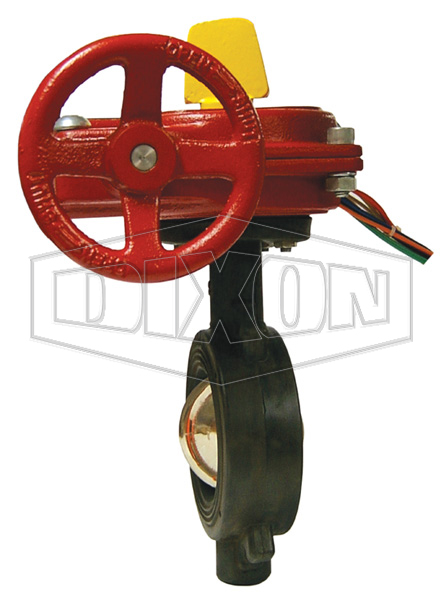 Monitored Wafer Butterfly Valve