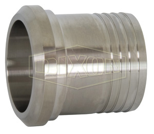 Plain Bevel Seat Rubber Hose Adapter