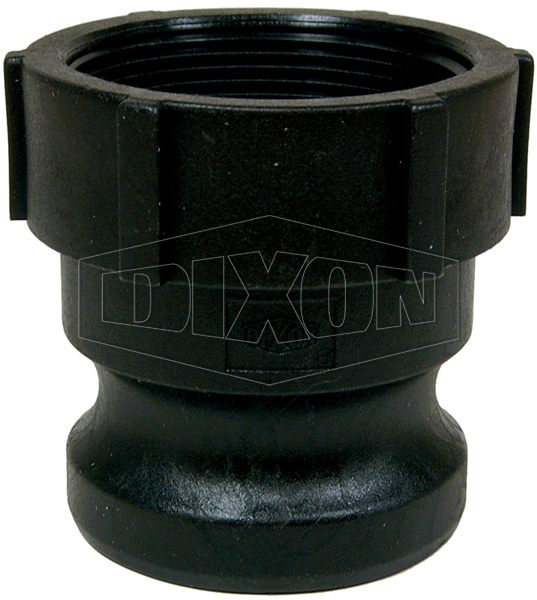 Polypropylene Cam & Groove Type A Adapter x Female BSP