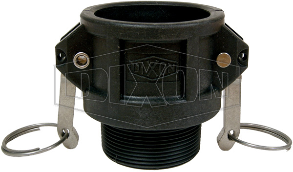 Polypropylene Cam & Groove Type B Coupler x Male BSP
