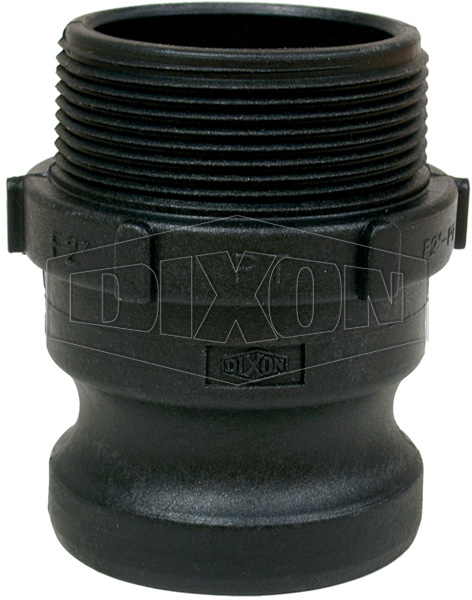 Polypropylene Cam & Groove Type F Adapter x Male BSP
