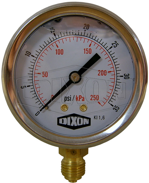 Dual Scale Pressure Gauge PSI/kPa