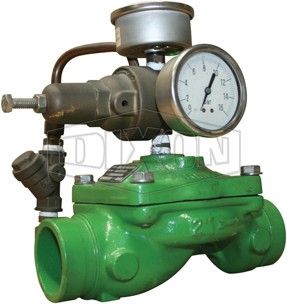 Pressure Reducing Bermad Valve Grooved