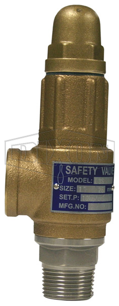 Relief Valve with Side Outlet