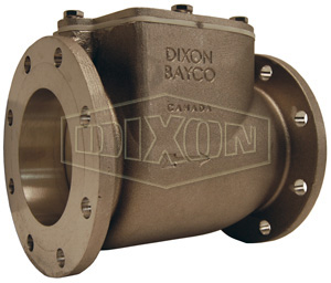Bayco High Flow Series Swing Check Valve Round TTMA Flange