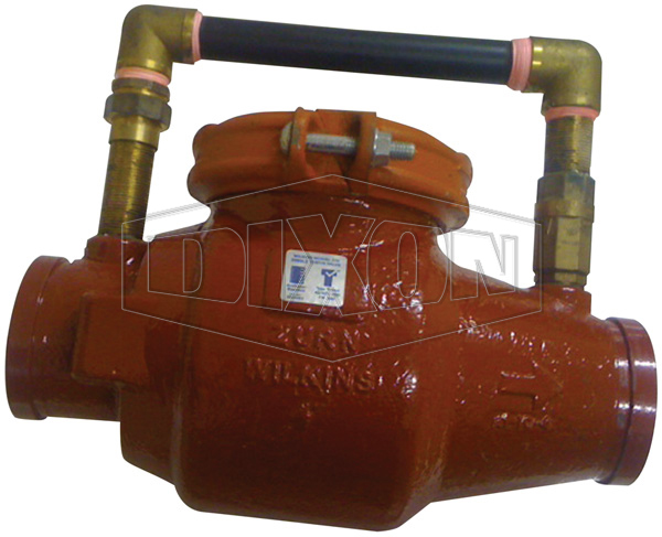 Single Detector Check Valve with Spacer By-Pass