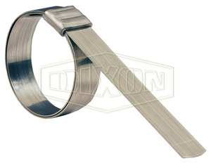 Dixon® Roll-Over Type Smooth ID Band Clamp