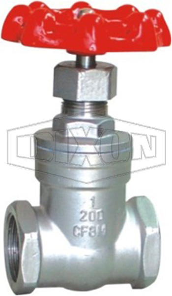 Stainless Steel Gate Valve BSP