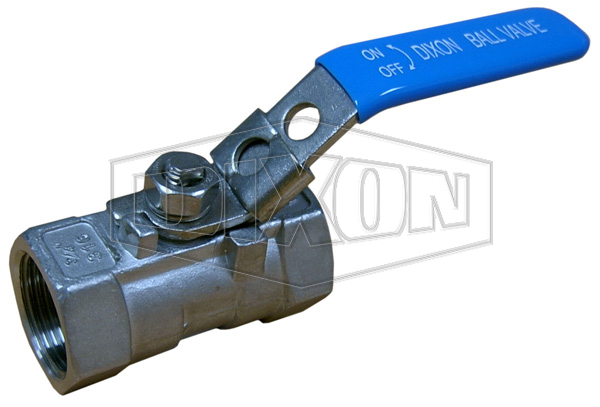 1 Piece Locking Stainless Steel Ball Valve BSP