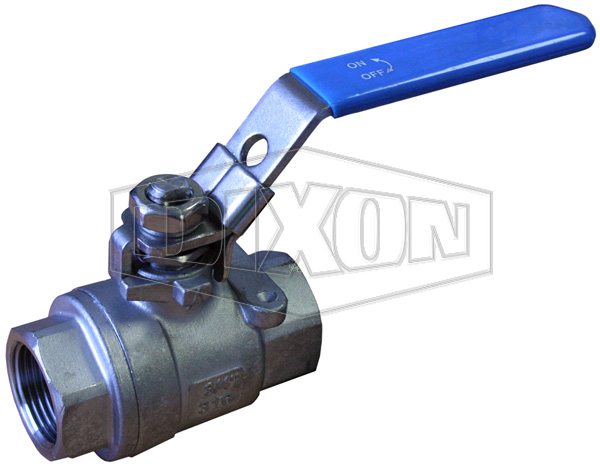 2 Piece Locking Stainless Steel Ball Valve BSP