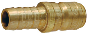 DQC E-Series Straight Through Interchange Hose Barb Plug