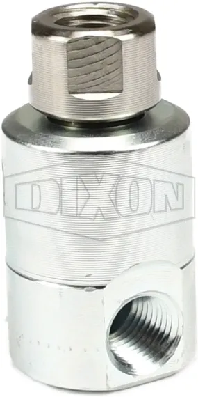 Super Swivels® Female NPT x Female NPT 90° Straight Inline Swivel