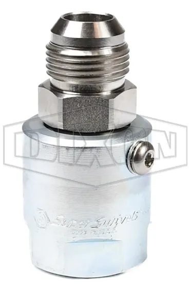 Super Swivels® Male JIC 37° x Female NPTF Inline Swivel