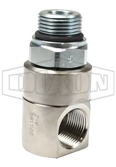 Super Swivels® Male ORB x Female NPTF 90° Elbow