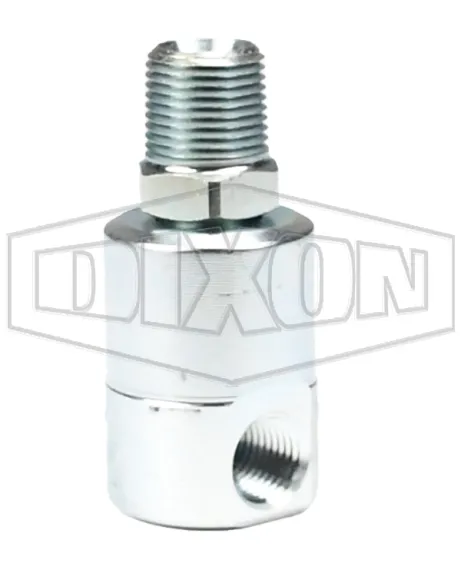 Super Swivels® 90° Male NPTF x Female NPTF Inline Swivel