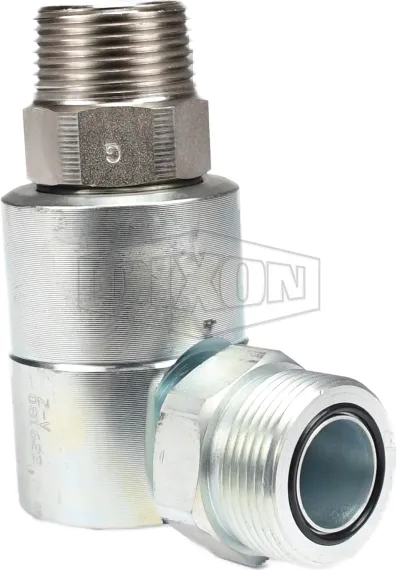 Super Swivels® Male NPTF x Male Face Seal 90° Elbow