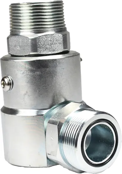 Super Swivels® Male NPTF x Male Face Seal 90° Elbow