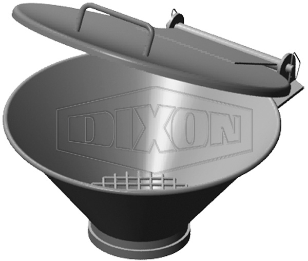 Anfo Loader Replacement Filler Cone Assembly with Trash Screen