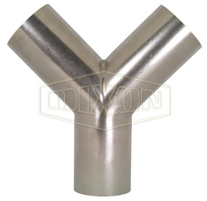 Unpolished Weld True Wye