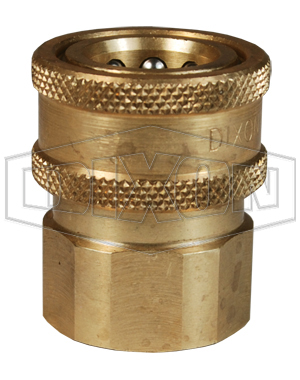 DQC V-Series Snap-Tite H/IH Interchange Unvalved Female Coupler