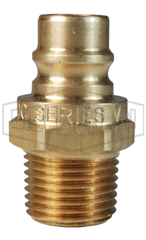 DQC V-Series Snap-Tite H/IH Interchange Unvalved Male Plug