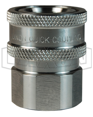 DQC V-Series Snap-Tite H/IH Interchange Unvalved Female Coupler