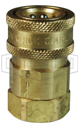 DQC V-Series Snap-Tite H/IH Interchange Valved Female Coupler