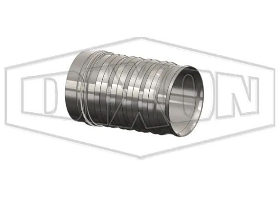 Sanitary King Crimp™ Stems - Weld End x Hose Tail