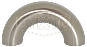 Polished Weld 180° Return Bend
