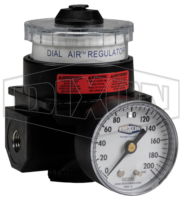 Wilkerson FRL's R21 Dial Air Regulator
